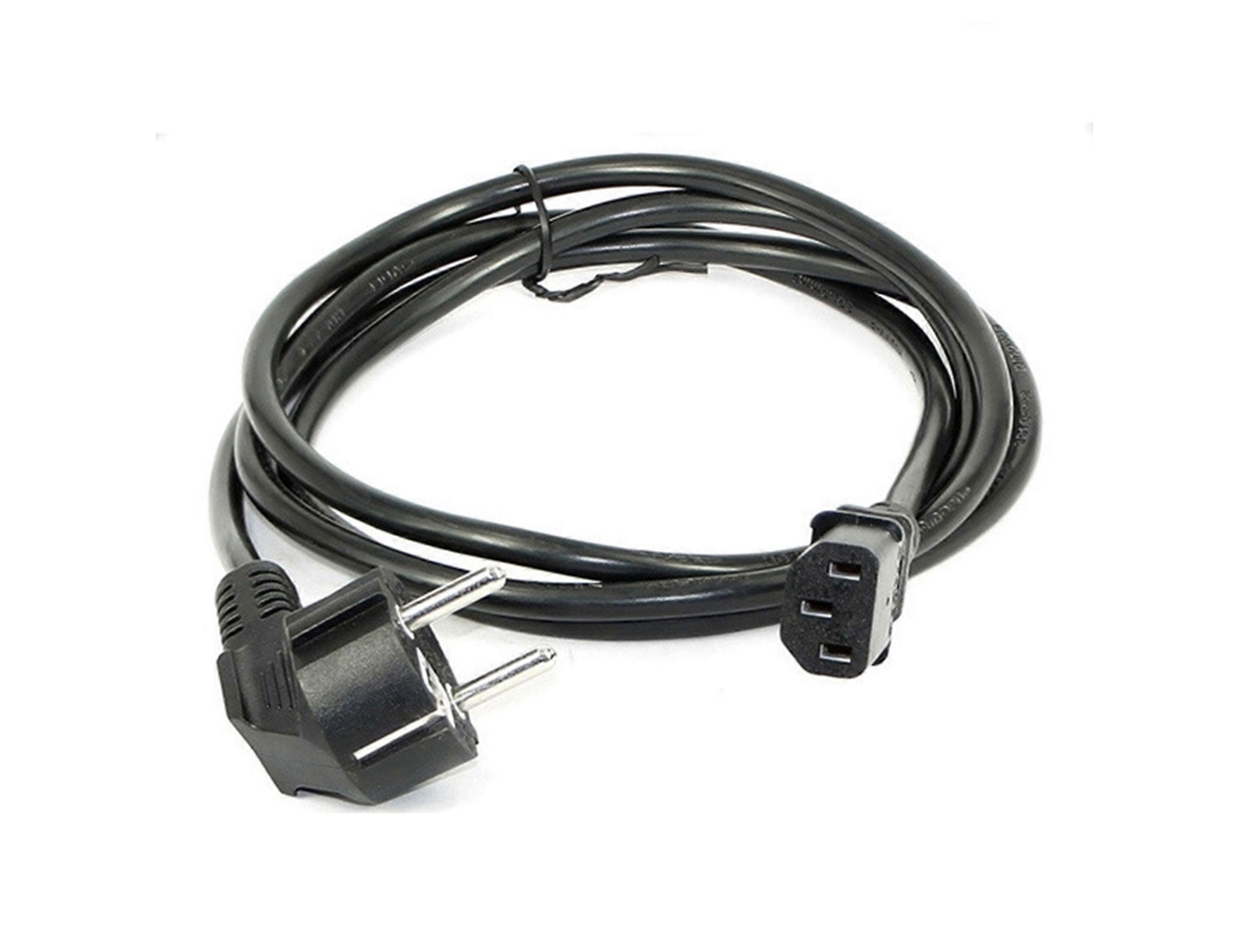 Cable adaptador de corriente para hervidor eléctrico, ordenador, impresora, fotocopiadora, monitor, televisor y cinta de correr, con longitudes de 1 m/1,5 m/1,8 m/3 m