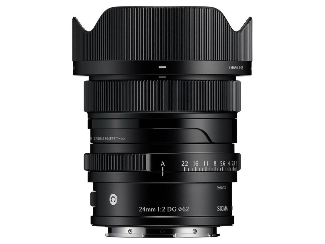 Objetivo Sigma 24mm F/2 Dg Negro Contemporáneo Compatible Con Sony E