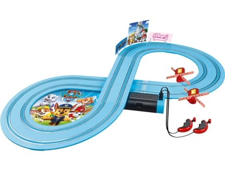Pista de Carreras PAW PATROL Adventure Bay Legends Chase+Skye 2,4m (+3 anos)