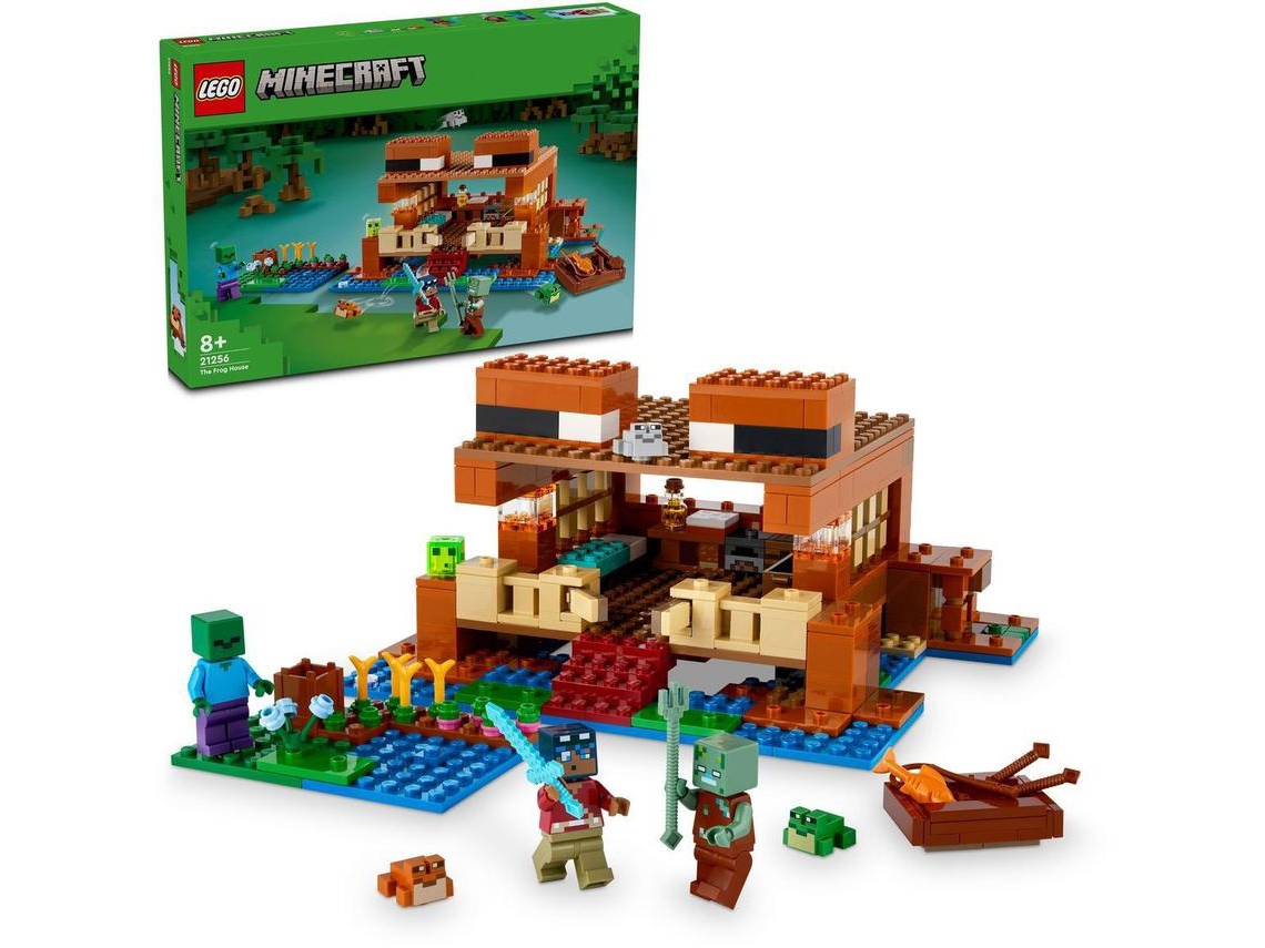 LEGO Minecraft: A Casa Sapo – Brinquedo de construção (400 peças)