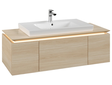 Villeroy &amp Boch Legato Vanity unit B696 1200x380x500mm céntrico con iluminación LED