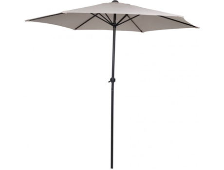 Parasol DMORA (Beis - Poliéster - 230x230x200 cm)