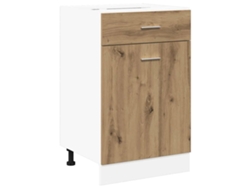 Mueble bajo con cajones “lyon” Roble Artesano EXCLUSIVO DE LA CASA