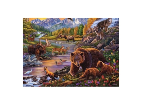 Puzzle RAVENSBURGER Wilderness rompecabezas 500 pieza(s) Animales