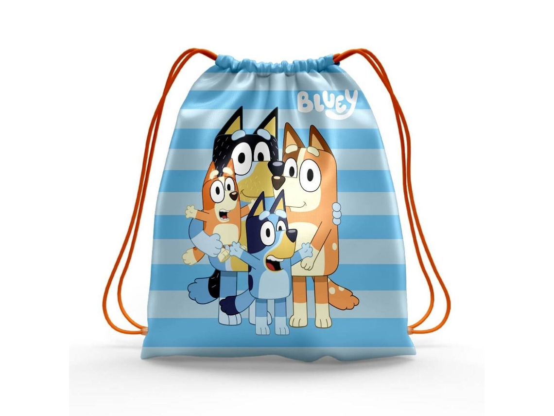 Bolsa Mochila con Cuerdas BLUEY Azul 42 x 32 cm