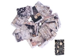 Cartas De Tarot De Papel Laminado Para Principiantes, Juego De Mesa De Adivinación, Juguete Interactivo