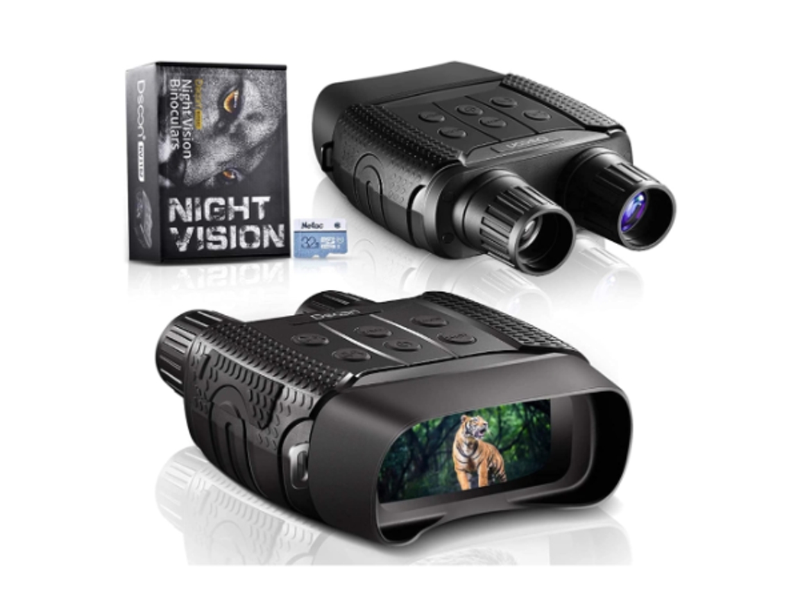 Binoculares de caza 100 Darkness IR Military 2.31 LCD Negro Bestvite