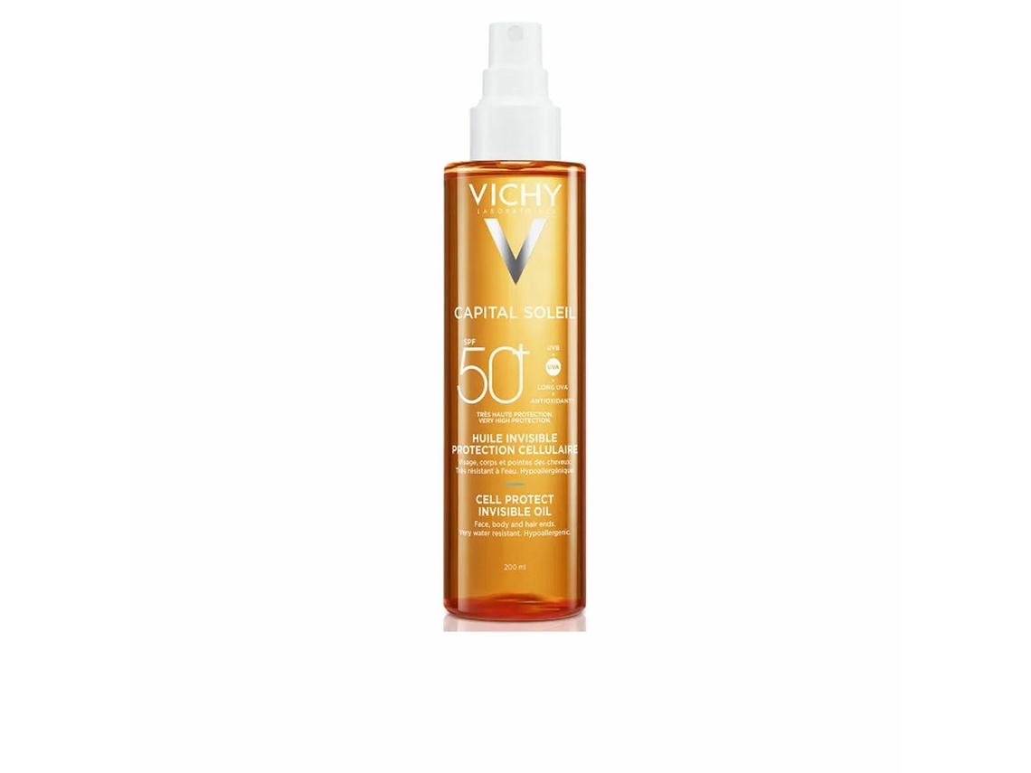 Aceite Invisible De Protección Celular Spf50+ Capital Soleil - 200ml