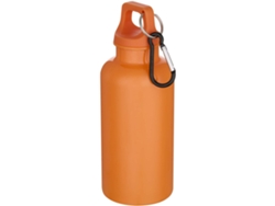 Botella De 400 Ml De Color Liso De Plástico Reciclado Con Certificado Rcs Y Mosquetón "oregon"