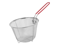 Cesta para freír de acero inoxidable, colador de 16 cm x 10 cm slowmoose