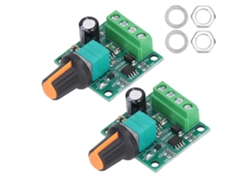 2 Juegos De Controladores De Velocidad De Motor Pwm De 1,8 V A 12 V Para Bomba De Ventilador