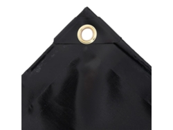 Maison Exclusive - Lienzo 650 G/m² 3x6 M Negro