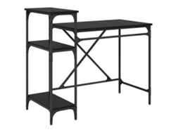 Mesa | Escritorio Roble negro 105 x 50 x 90 cm Madera tratada