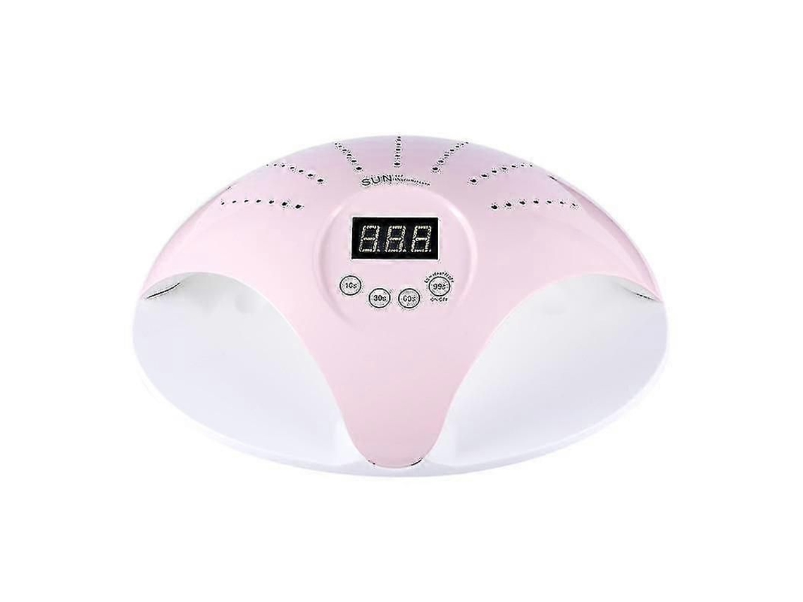 Lámpara de uñas UV LED de 48 W, máquina de secado de gel para manos y pies, secador de uñas UV LED de 48 W con doble luz GOKOCO