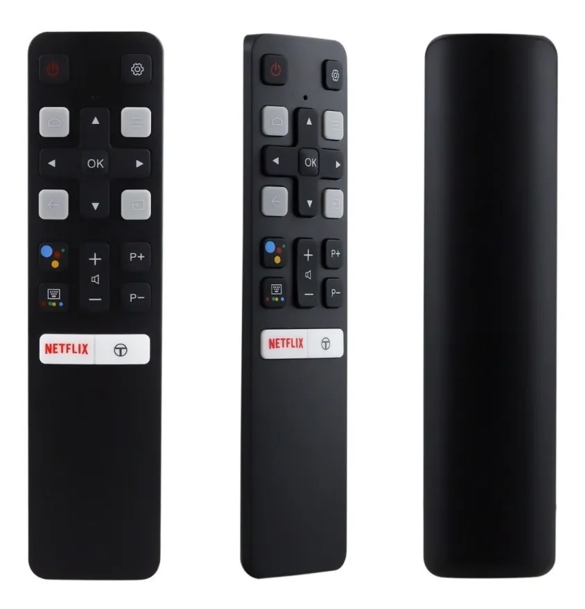 Control remoto compatible con Tcl RC802V Android Smart TV Netflix Vayotoy