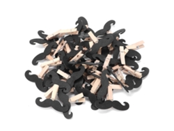 50 Pinzas Hechas A Mano Con Forma De Barba Para Decoración Del Hogar Y Regalos