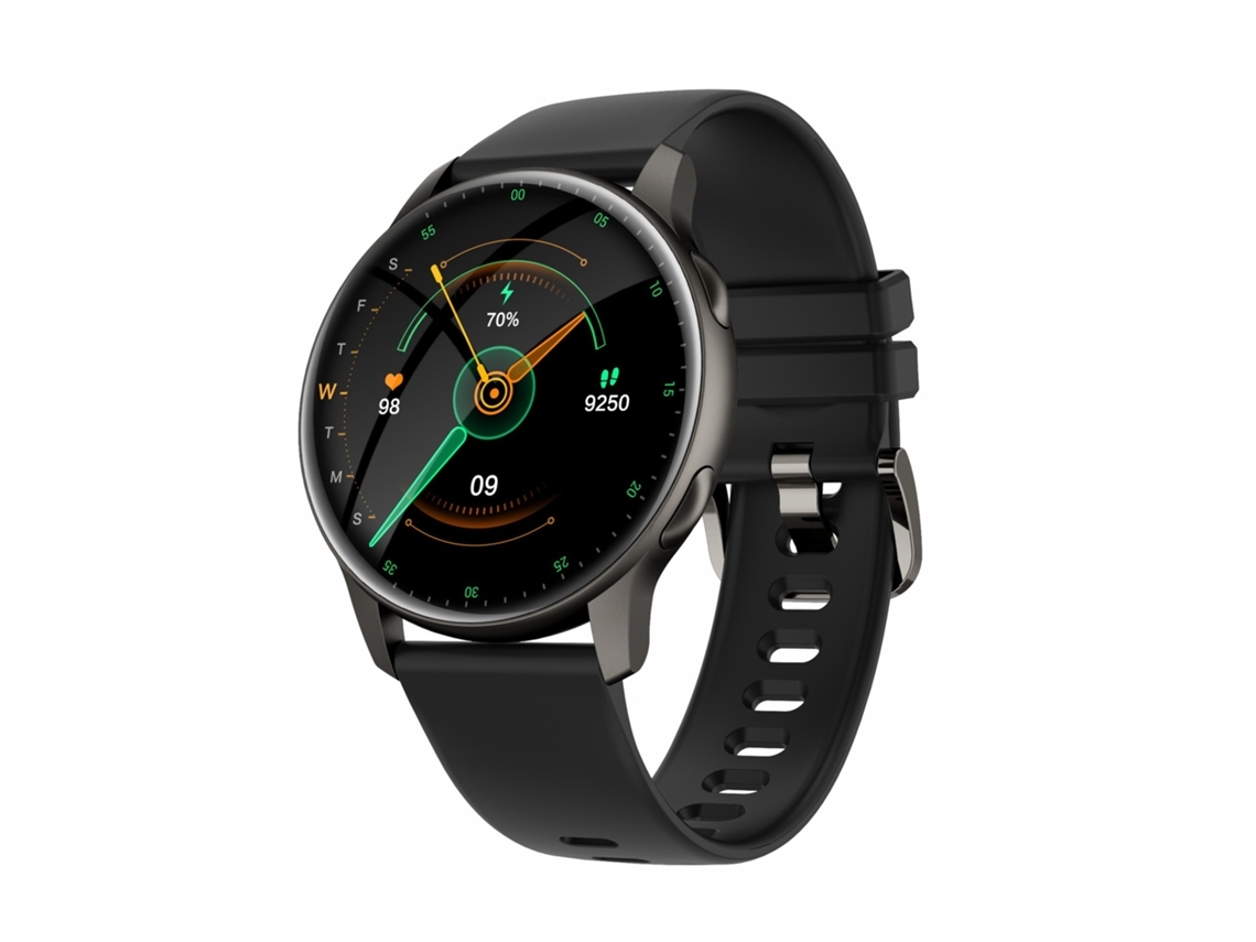 Reloj inteligente con pantalla táctil Amoled de 1, 32 pulgadas para mujer con monitor de ritmo cardíaco, podómetro de sueño, resistente al agua Ip68 YEMAESRE