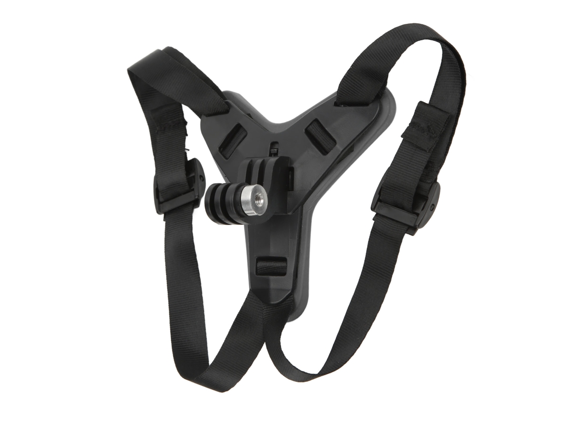 Soporte ajustable para cámara de barbilla de casco de motocicleta, evita resbalones, compatible con Hero 7, 6 y 5 Truyuety