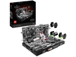 LEGO Star Wars: Diorama: O Ataque à Death Star, kit construção para adultos; colecionável para expor construído com peças (665 peças)