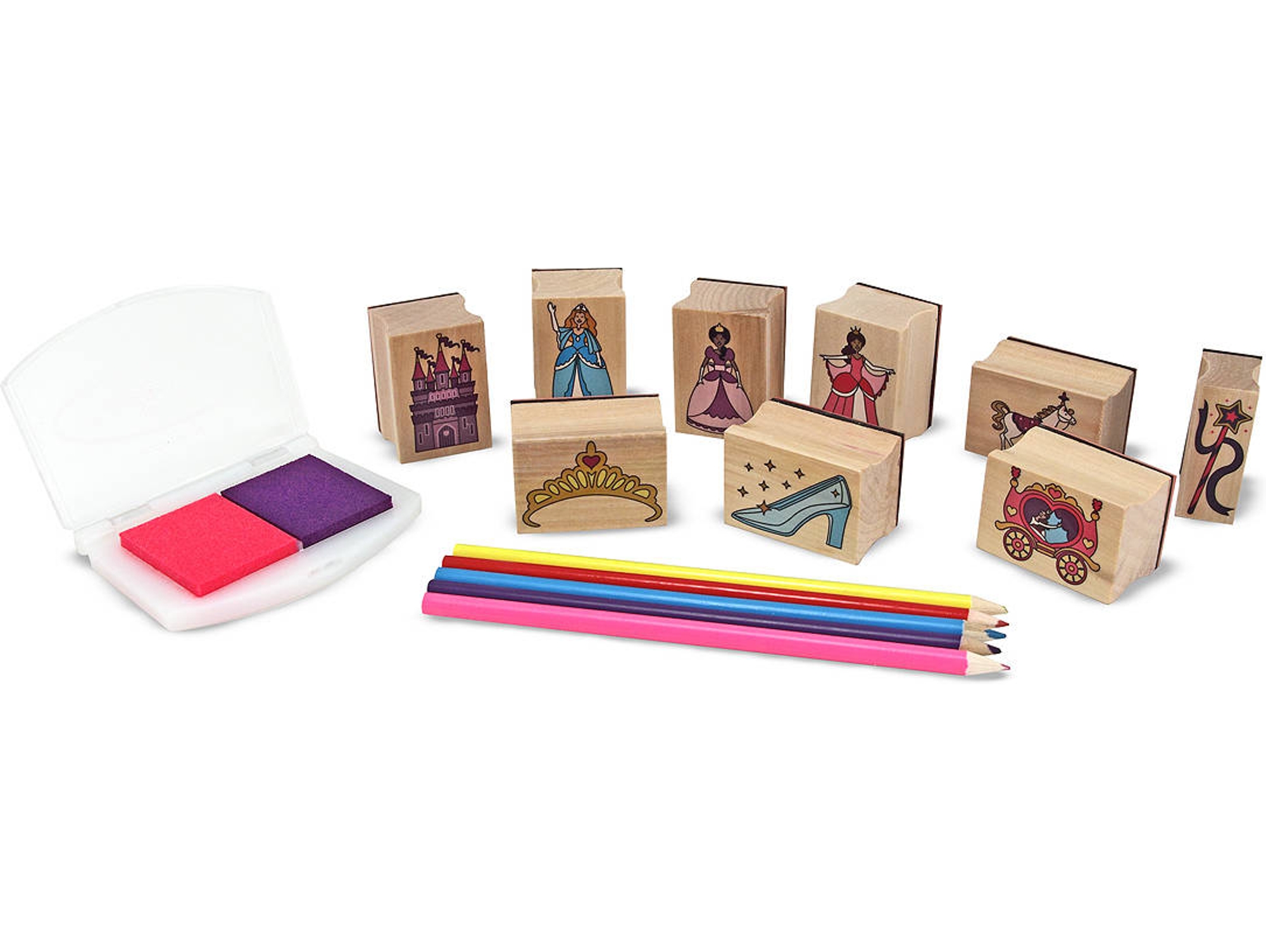 Conjunto de Sellos MELISSA & DOUG Princess