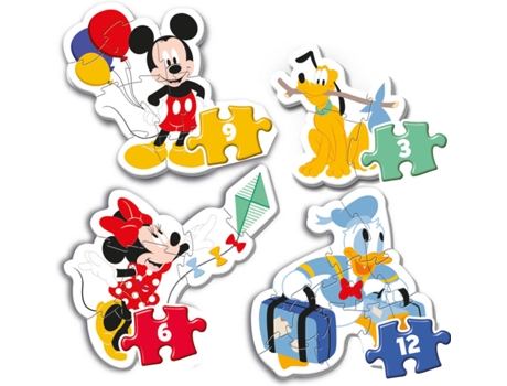 Puzzle CLEMENTONI Mickey (Multicolor - Edad Mínima: ‍2 Años)