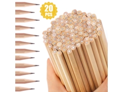 VIVILIYYA Conjunto De Lápis De 20 Unidades Hexagonal Para Carpintaria