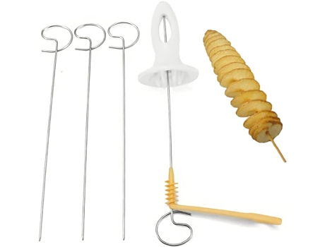Cortador Espiral de Patatas, Cortador Espiral de Patatas, Cortador Espiral de Patatas, Cortador Espiral para Espiral de Patatas, Barbacoa, Fritura,...