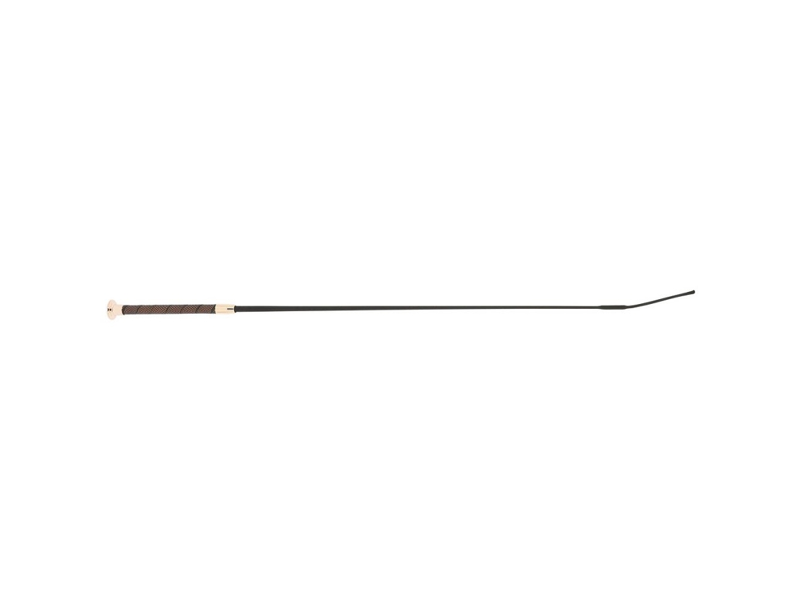 Chicote de Adestramento Soft Picot Preto 100 Cmwhip&Go