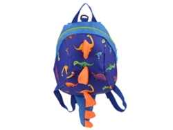 Mochila Con Dibujos Animados De Dinosaurios Para Niños Y Niñas En Edad Preescolar, Azul Oscuro