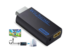 Adaptador convertidor de Wii a HDMI con salida de video HD 1080p y audio de 3,5 mm Digitallab