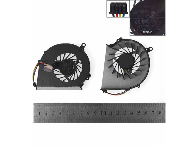 Ventilador CPU para Portátil HP Pavilion G43 G57 G58 Compaq Presario Cq43 Cq57 Cq58 Cq58-100Sf