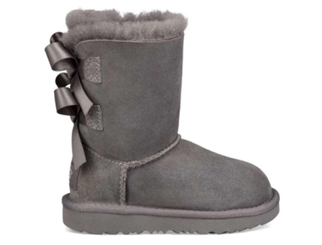 Botas UGG Boots Toddler Bailey Bow Ii Niños (23.5 - Gris)