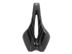 Asiento Universal Negro De Bicicleta De Montaña Con Cojín Suave, Hueco, Transpirable Y De Rebote Lento.