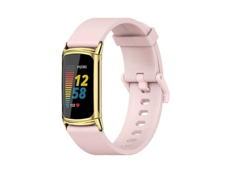 Correa Smartwatch Para Fitbit Charge 5 Oro Rosa VENISYMLIS