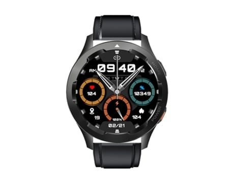 Smartwatches Hombres Deportes Smartwatch Nfc Control de Acceso Bluetooth Llamadas Detección de Temperatura AUJEZON