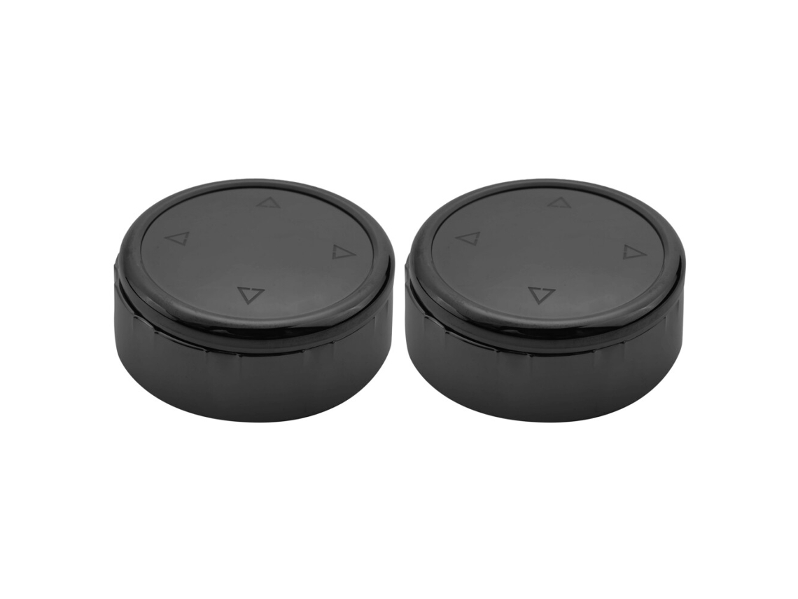 2x Cubierta De Botón Multimedia Para Coche, Marco Embellecedor Para F10 F20 F30 Serie 1 3 5 Para Controlador Nbt Para Botón Idrive