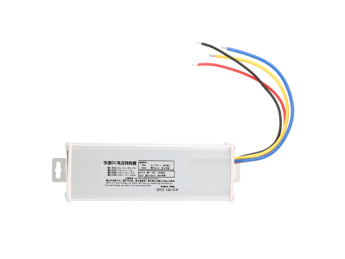 2026-conversor De Voltaje Dc 36-72v A 12v 20a 240w Transformador Adaptador