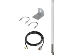 Antena Lora, Fibra Óptica Omnidireccional De Largo Alcance De 8 Dbi, Lorawan 915 Mhz