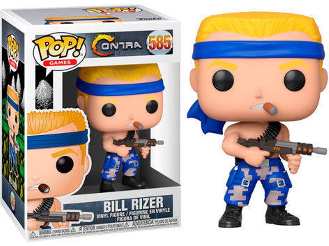 Figura FUNKO Pop Games: Contra- Bill