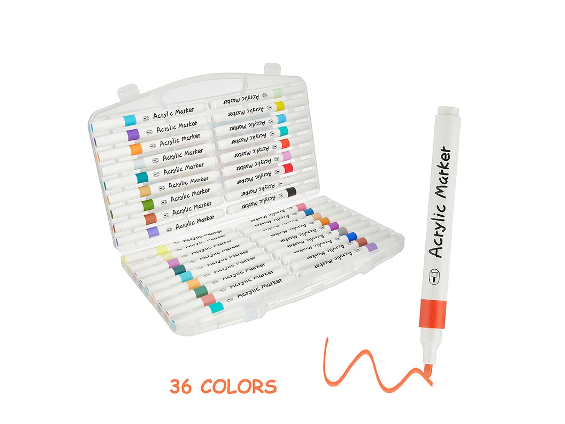 Juego De Rotuladores (36 Colores) Cuich