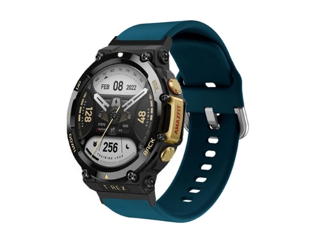 Correa de Silicona flexible para Huami Amazfit T-Rex 2 - azul oscuro