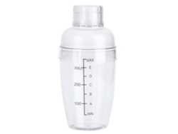 Coctelera De Plástico Con Escala 350ml Para Te Lácteo, Jugos Y Vino, Taza De Uso Diario Para Barra Casera Y Tienda