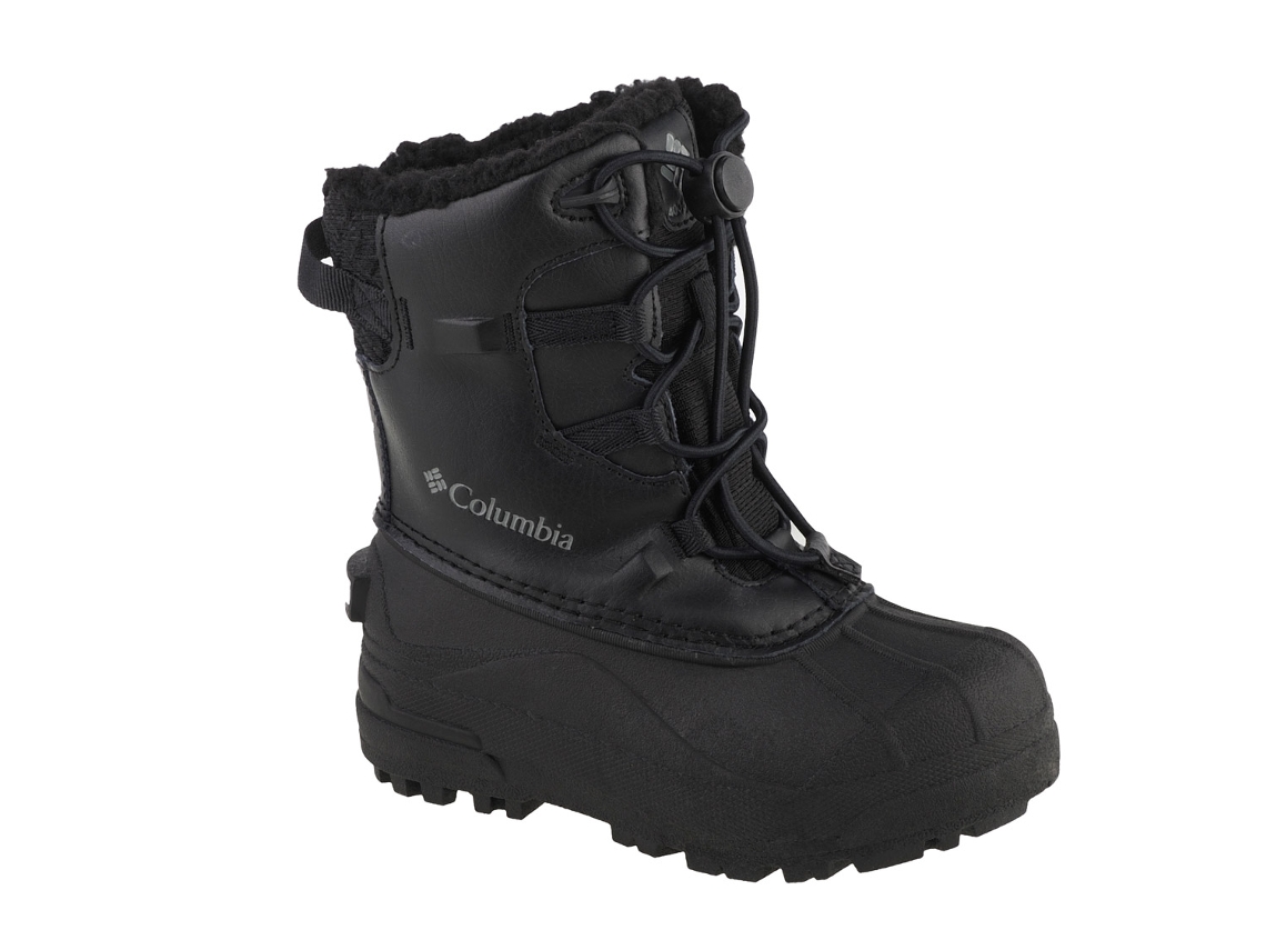 Botas de Nieve COLUMBIA Niño (Sintético - Negro - 26)