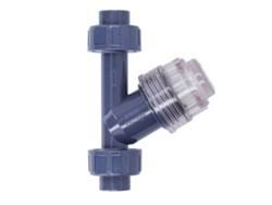 Filtro En Y De Pvc Para Riego De Jardines, Tuberías De Agua, Acuarios, Baja Resistencia.