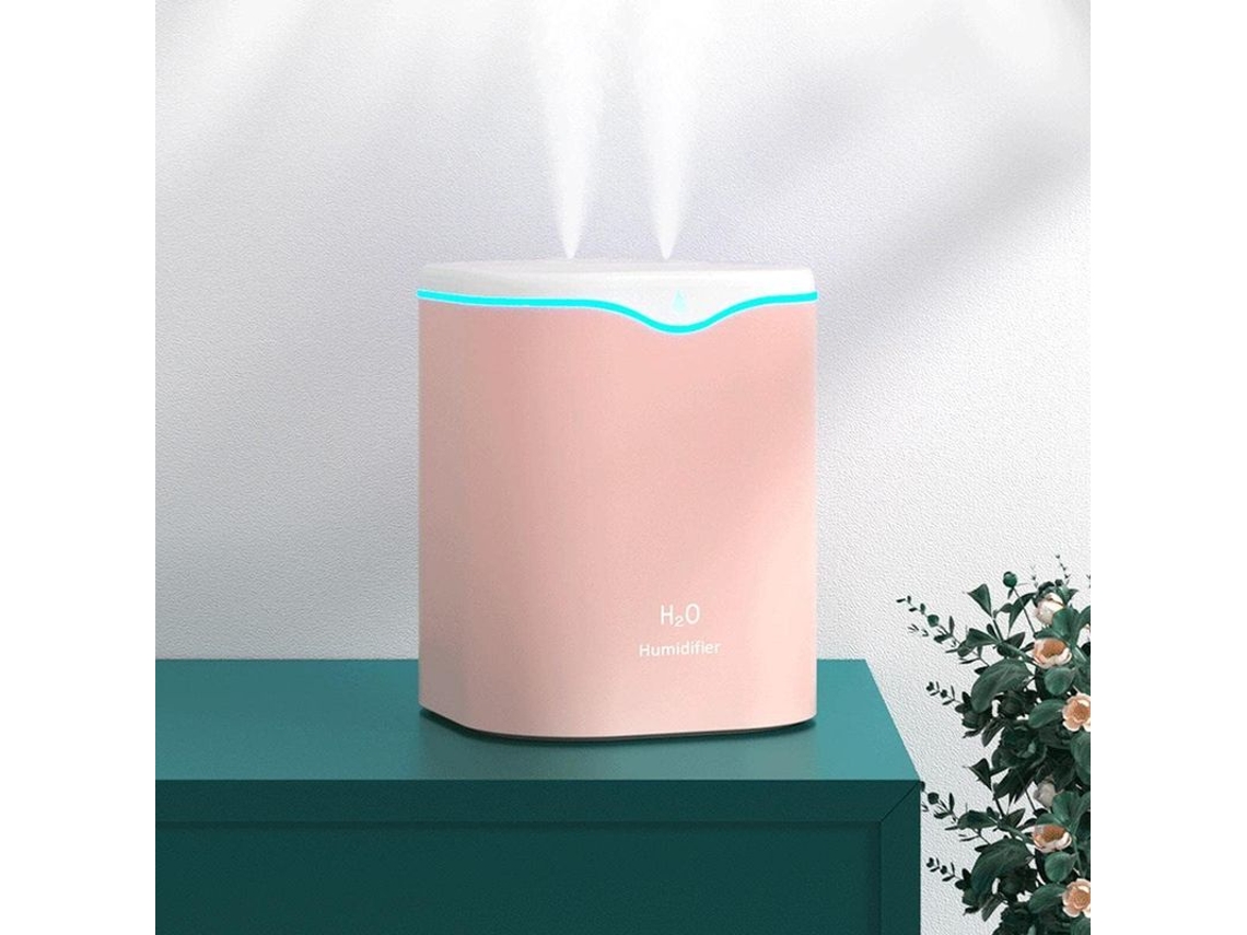 Humidificador Silencioso Para Dormitorio De 2000 Ml, Humidificador De Aire Para El Hogar Y Plantas Con 12-20 Horas De Funcionamiento Para El Hogar Y La Oficina (rosa)