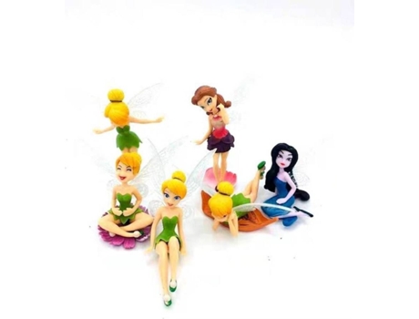 Set de Figuras OEM Flower Angel (6 unidades - 4 - 9.5 cm)