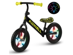 Bicicleta de equilibrio Kidwell Rebel LED amarillo neón