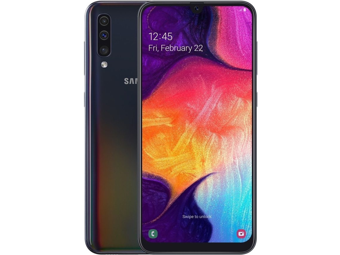 Smartphone SAMSUNG Galaxy A50 (Reacondicionado Marcas Mínimas - 128 GB - Negro)