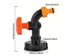 Adaptador de grifo de tanque IBC para riego de jardín Pickifypunnyb Slo Slowmoose
