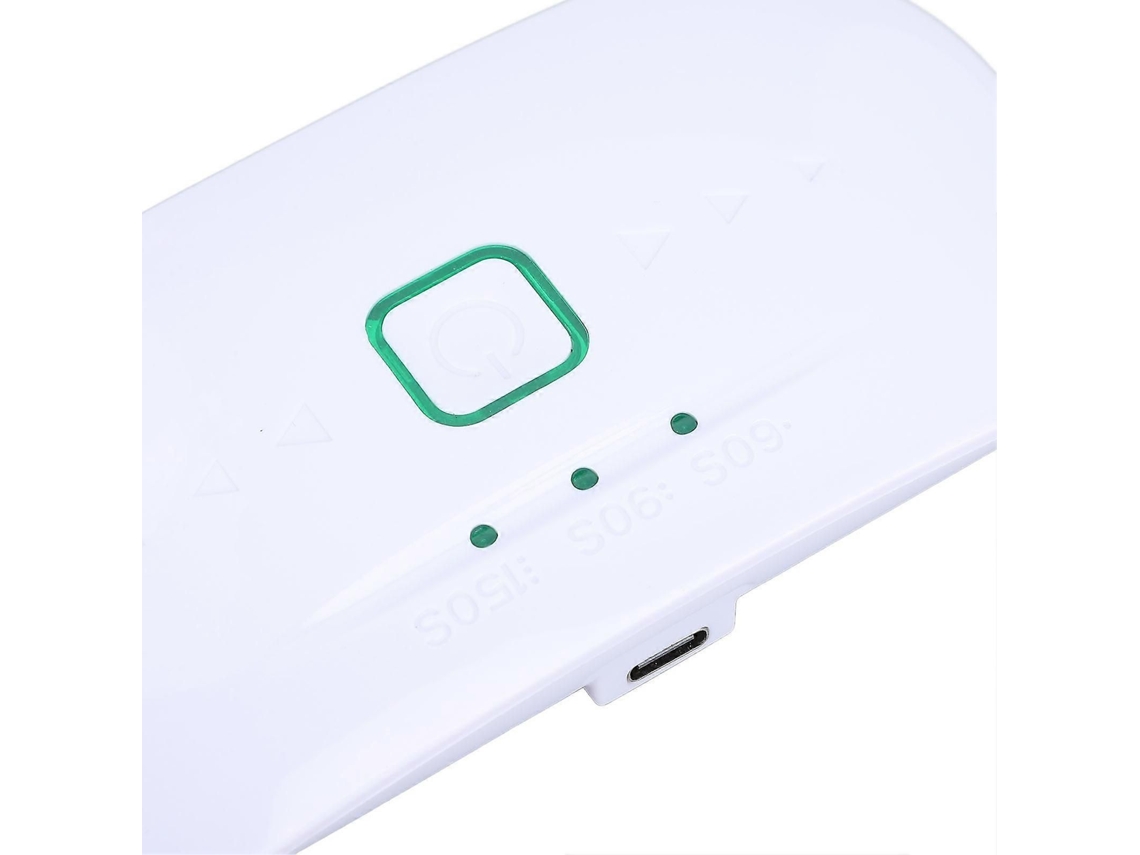 Uv Resin Light Mobile Phone Tempered Glass Film Nail Oil Fast Curing Lamp 60 90 150s 3 Levels Timing Supplies 24 Led Beads GOKOCO